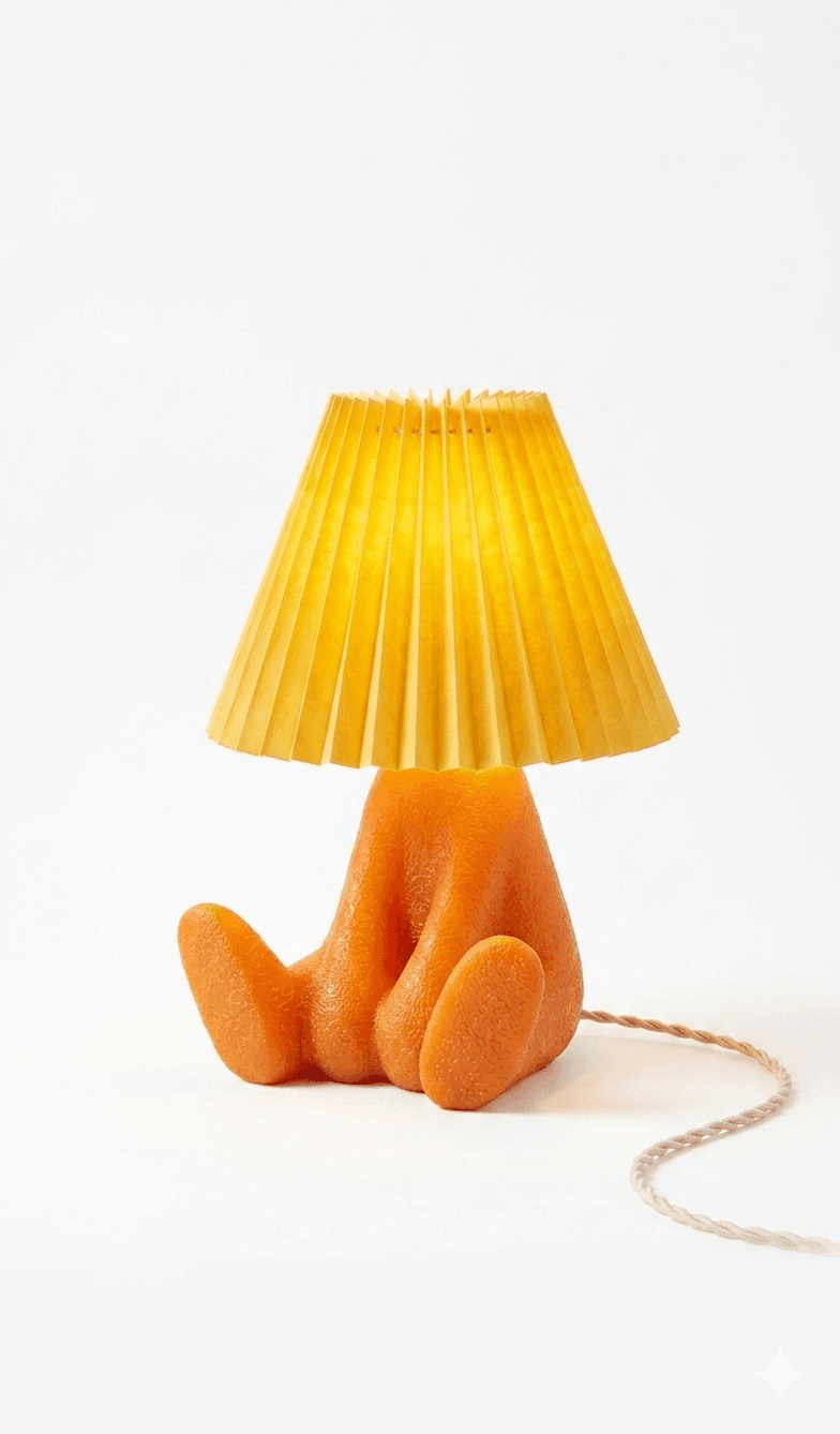 Loopy Lamp on a cream background