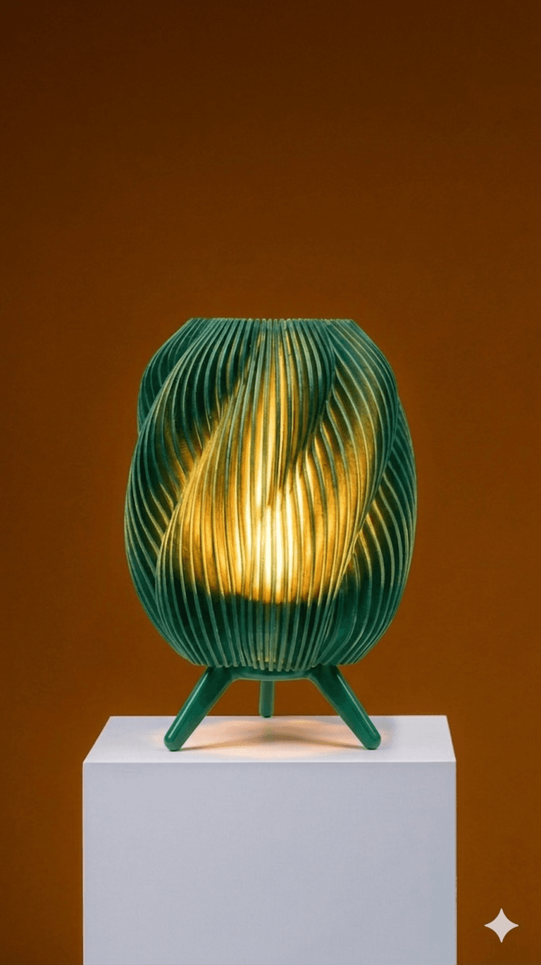 Swirl Lamp - Thumbnail 3